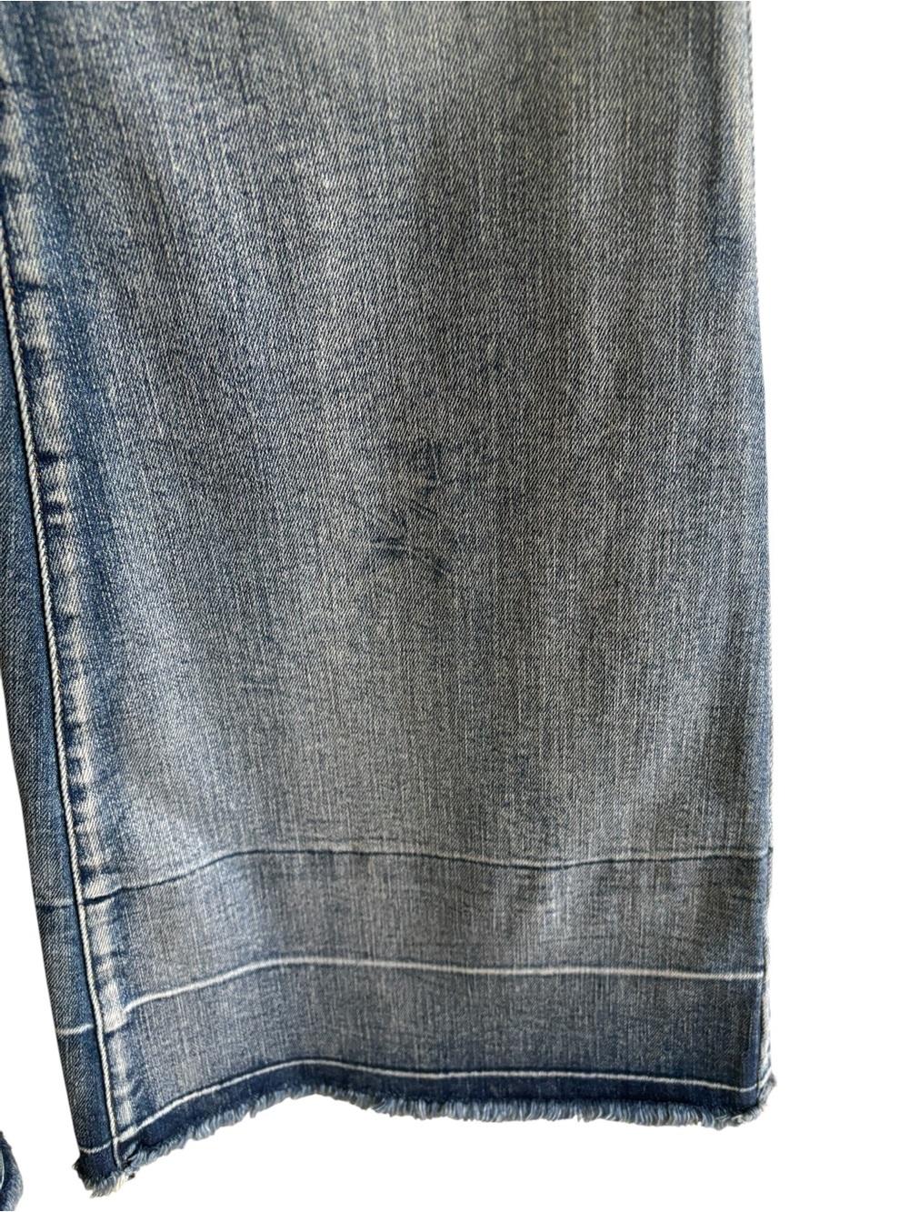 Judy Blue High Rise Flare Denim Jeans Release Hem Retro Boho JB88486 Size 15/32 - Picture 5 of 16